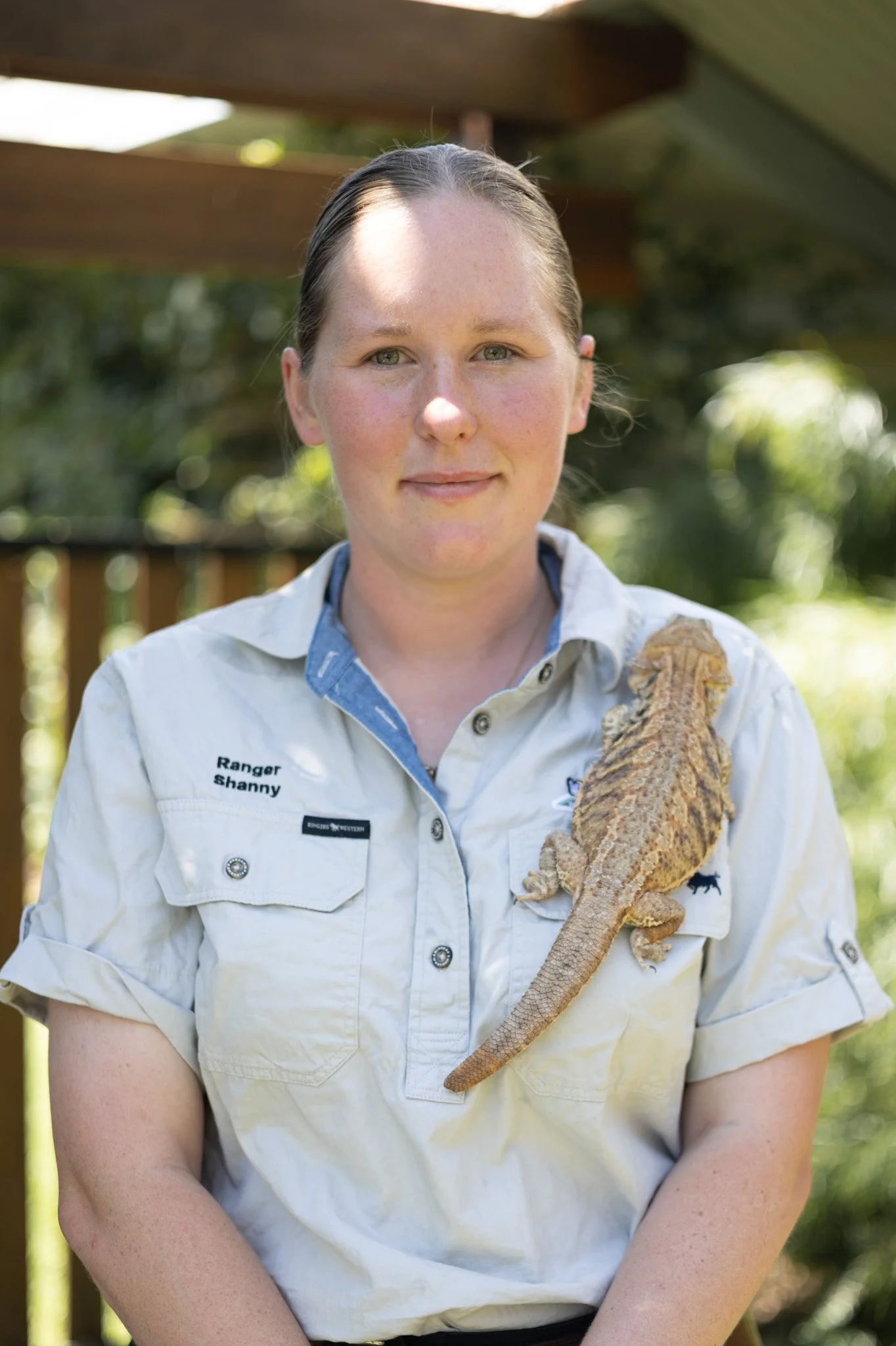 A young woman who is a early childhood educator and ranger
