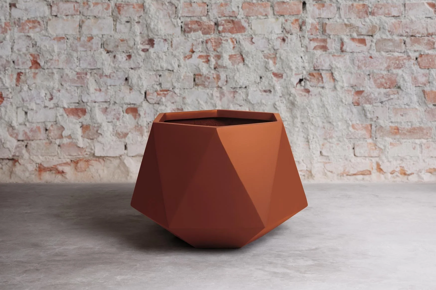 The Monroe Fiberglass Planter