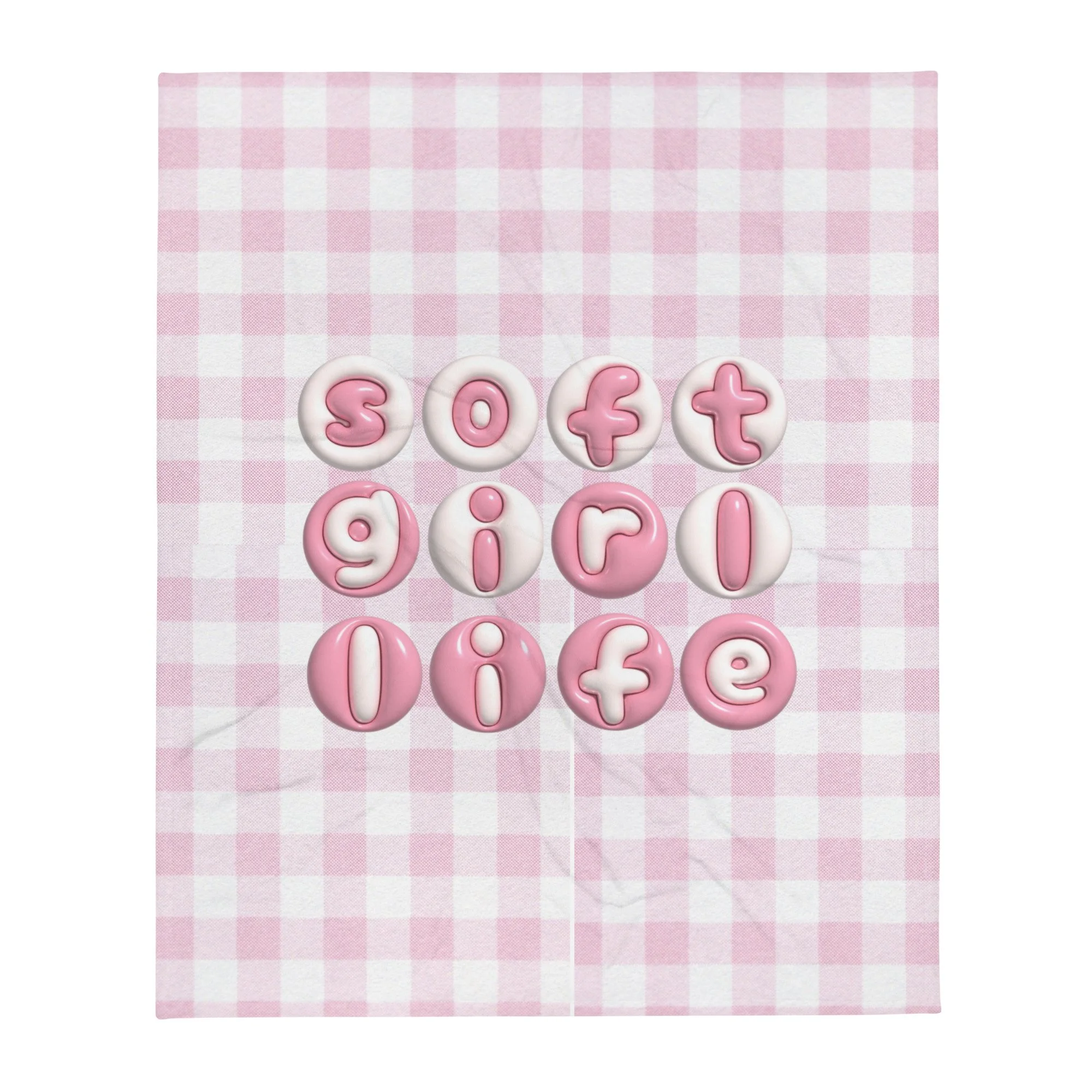 Soft Girl Throw Blanket