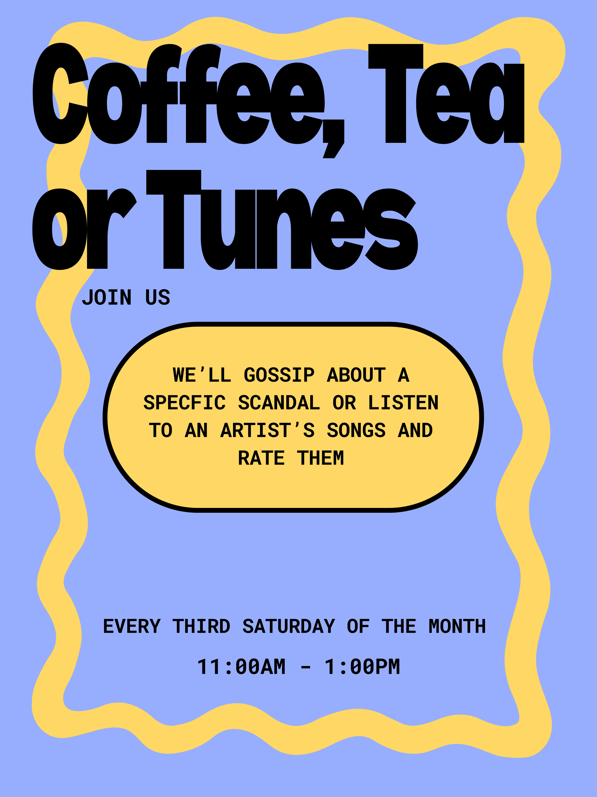 Coffee, Tea, or Tunes