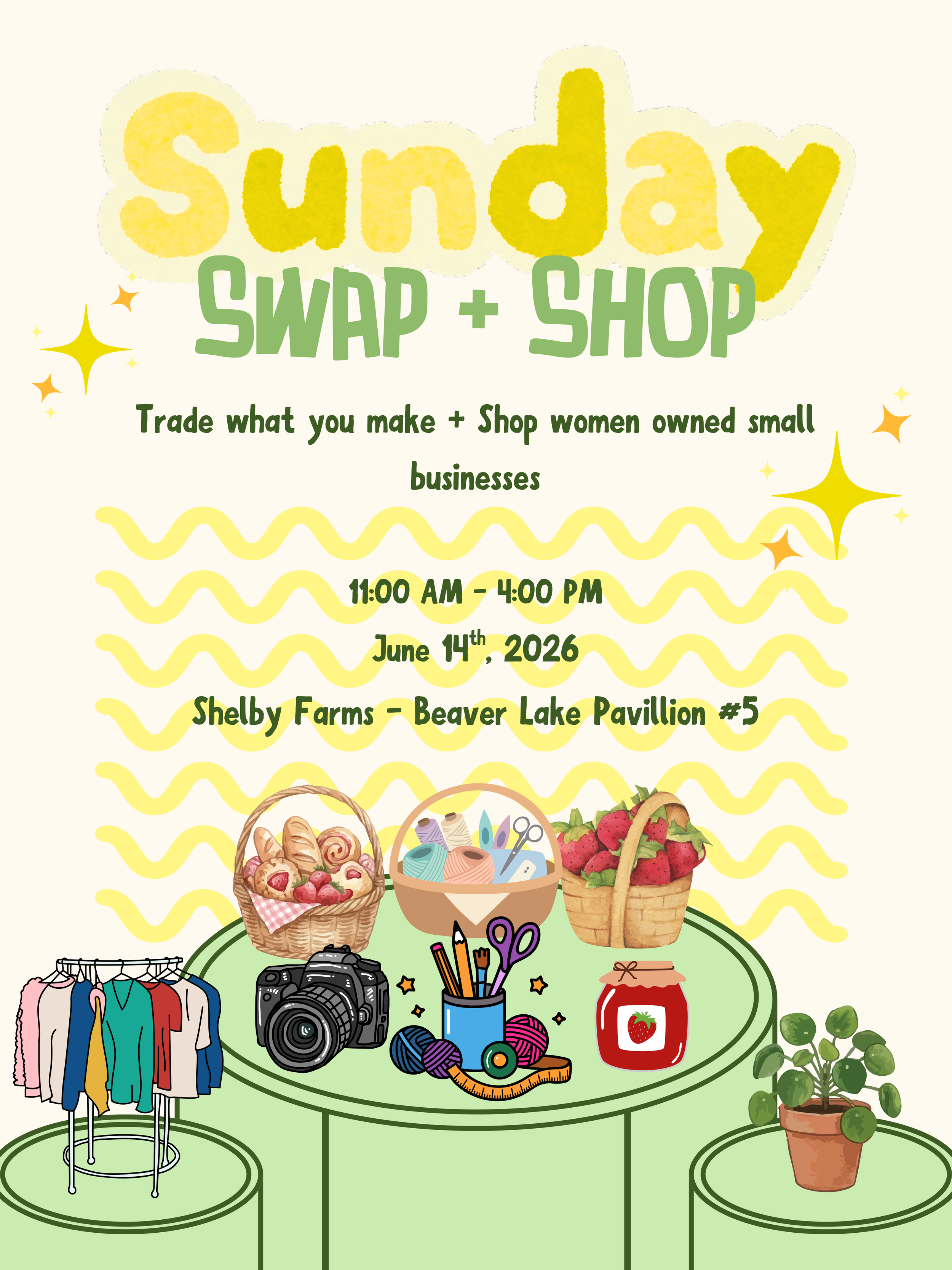 Sunday Shop + Swap