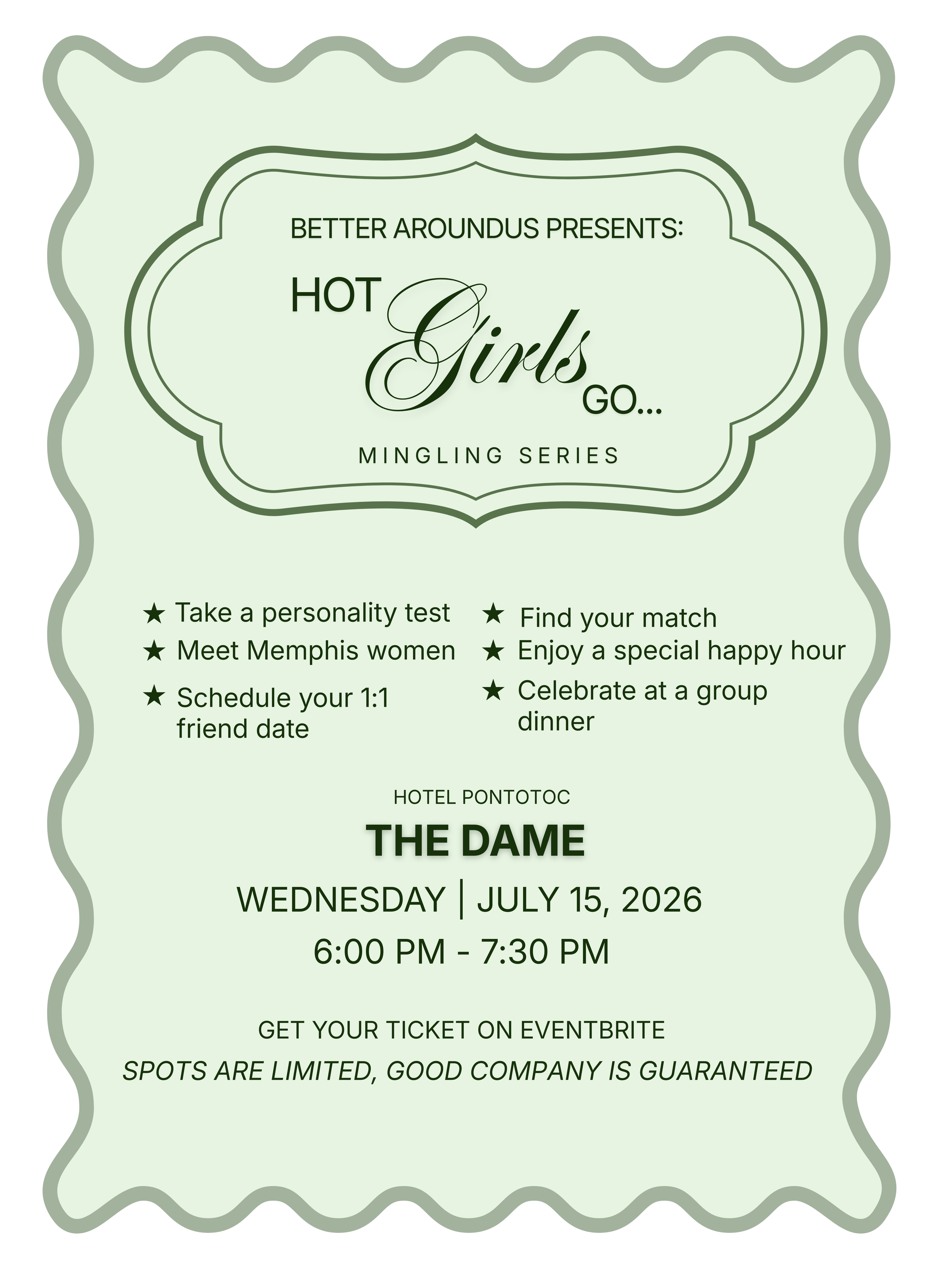 Better AroundUs Presents: Hot Girls Go... Mingling