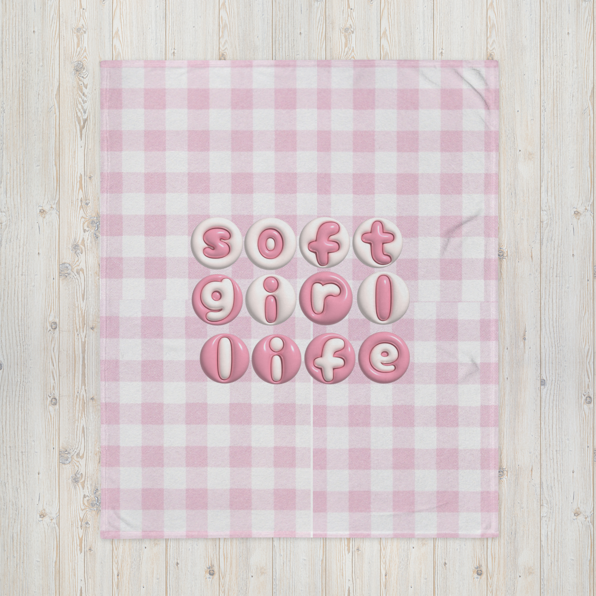 Soft Girl Throw Blanket