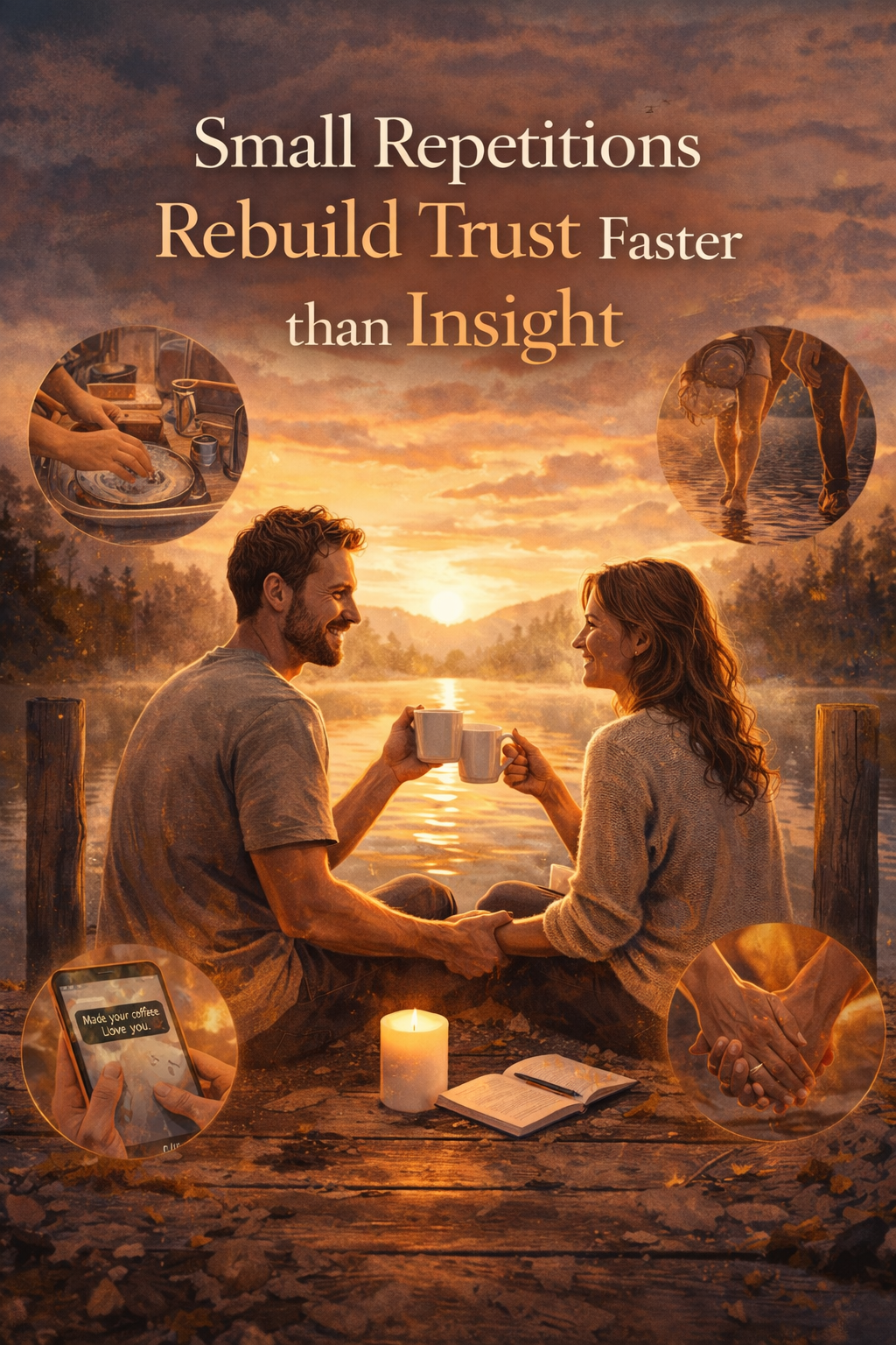 Small Repetitions Rebuild Trust Faster Than Insight