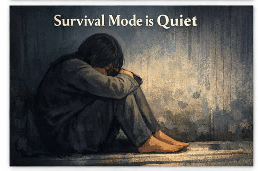 Survival Mode Is Quiet. 