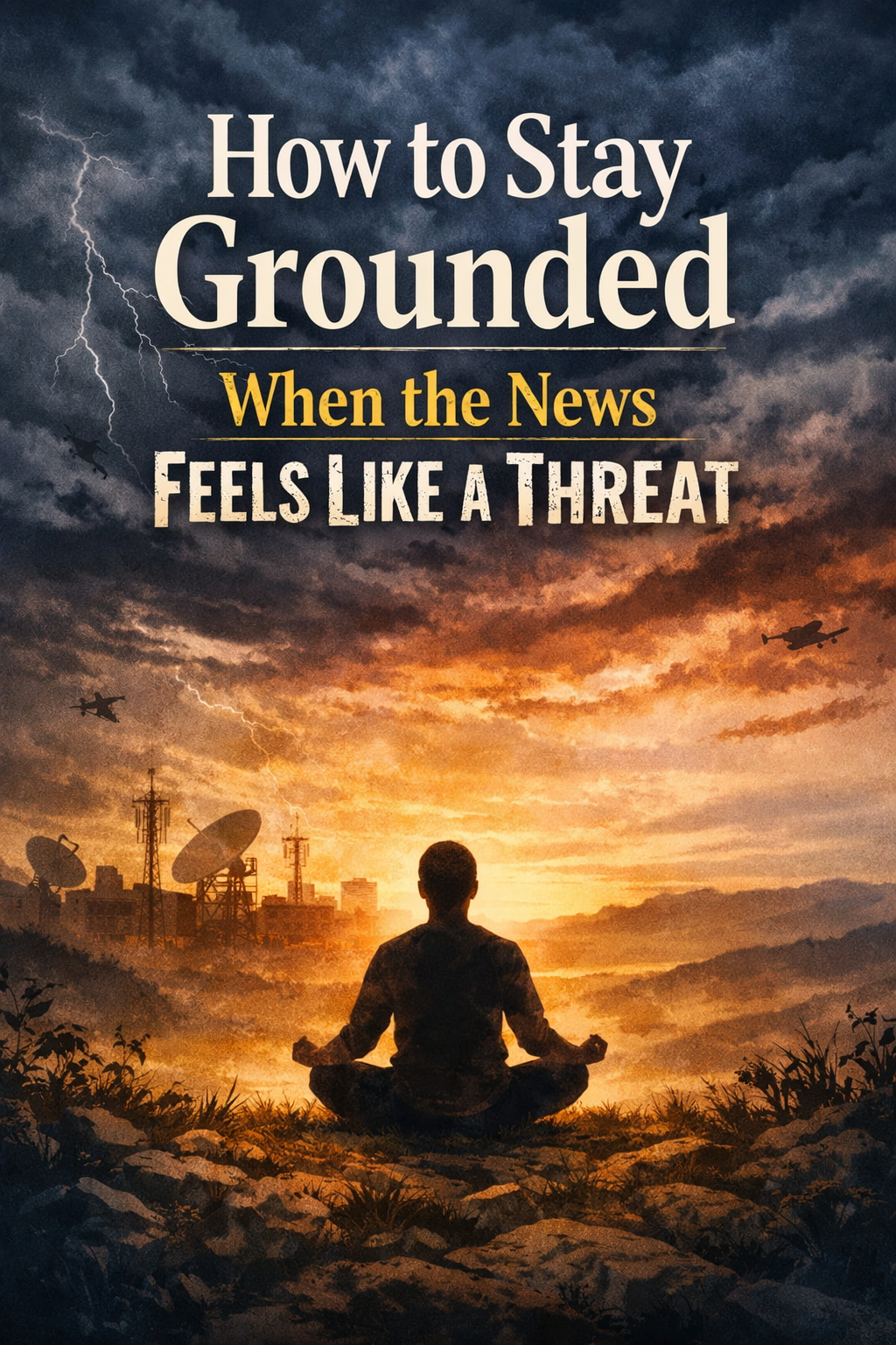 How to Stay Grounded When the News Feels Like a Threat.