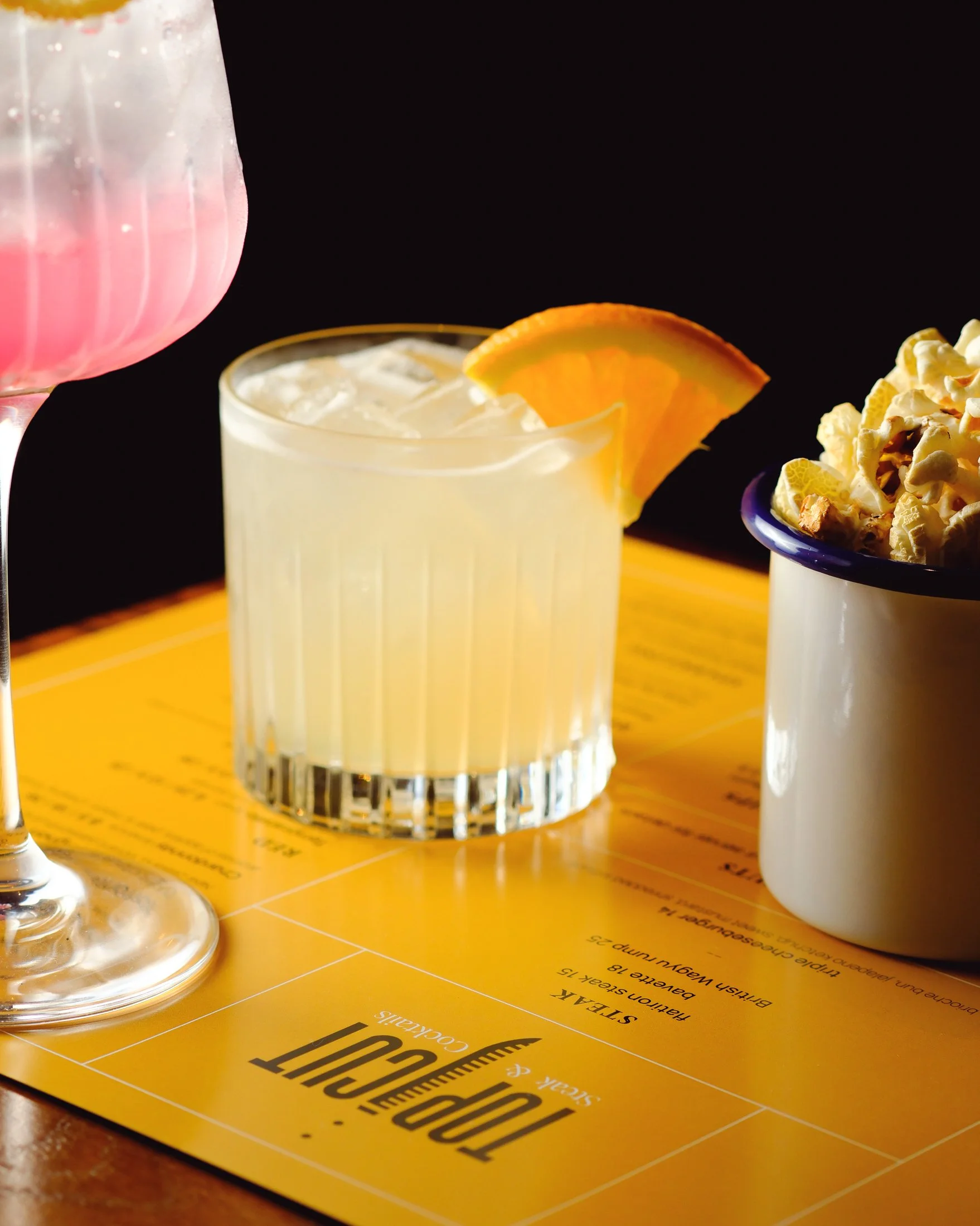 A picture-perfect cockail from the Top Cut bar.