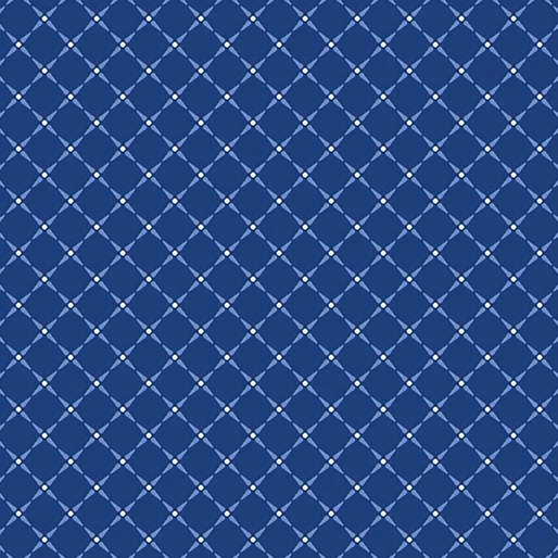 Benartex Moonlight Serenade Collection - Crosshatch (Midnight)