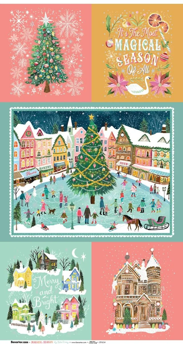 Benartex Magical Season Collection - Magical Season Panel (Multi)
