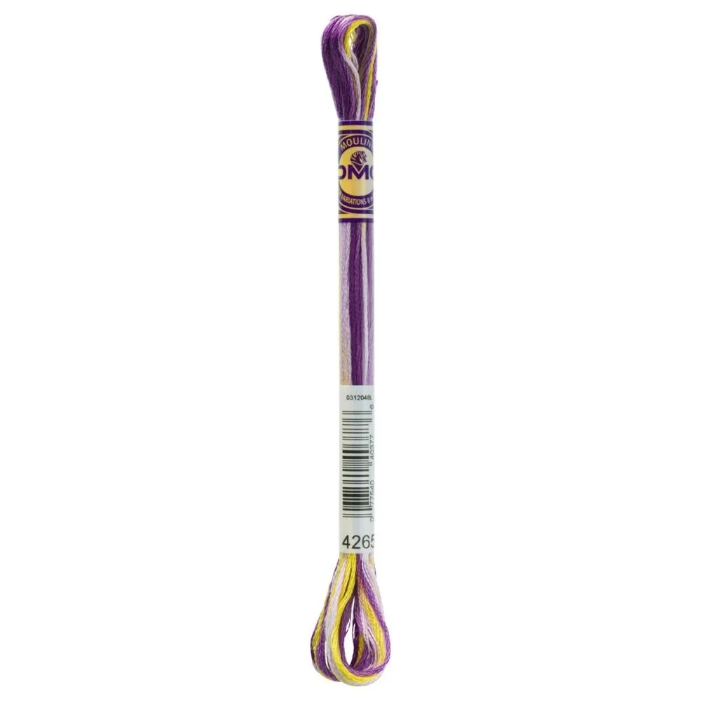 DMC Floss #4265 - Variations - Purple Pansy