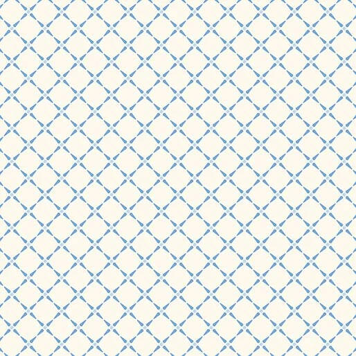 Benartex Moonlight Serenade Collection - Crosshatch (Cream)