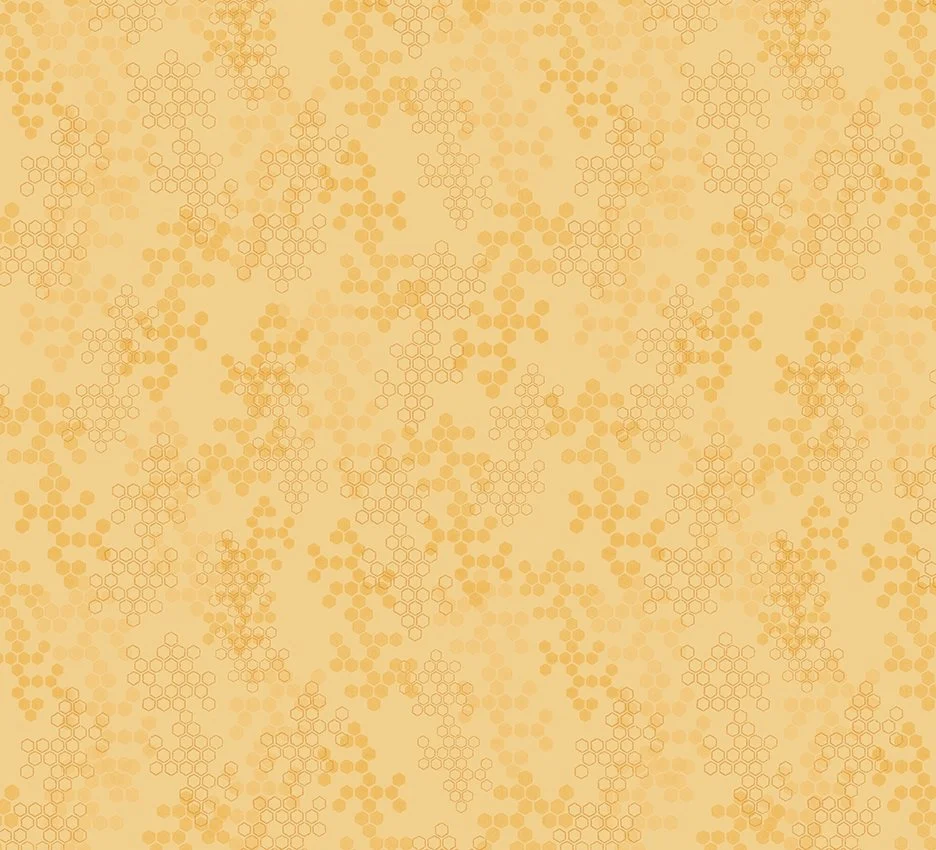 Benartex - Hexagon Tonal Golden Yellow (AMOSH 2026)