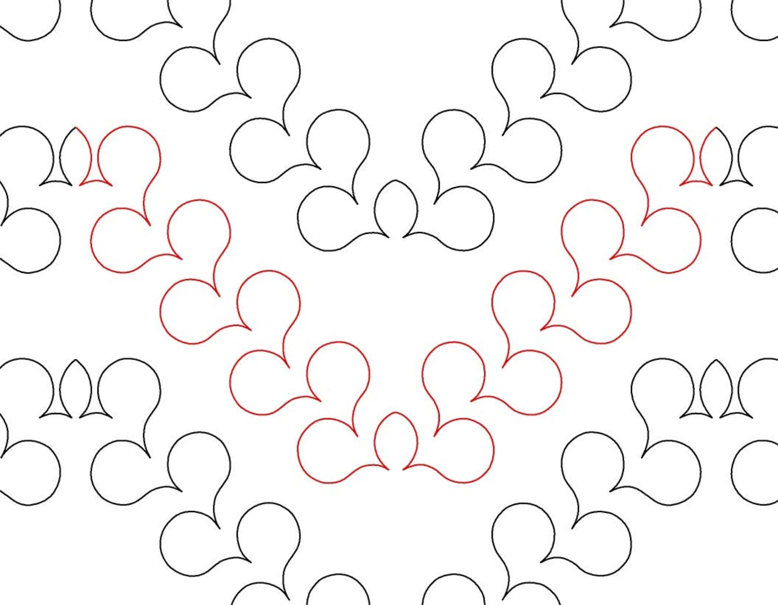 Sue's Interlocking Feather