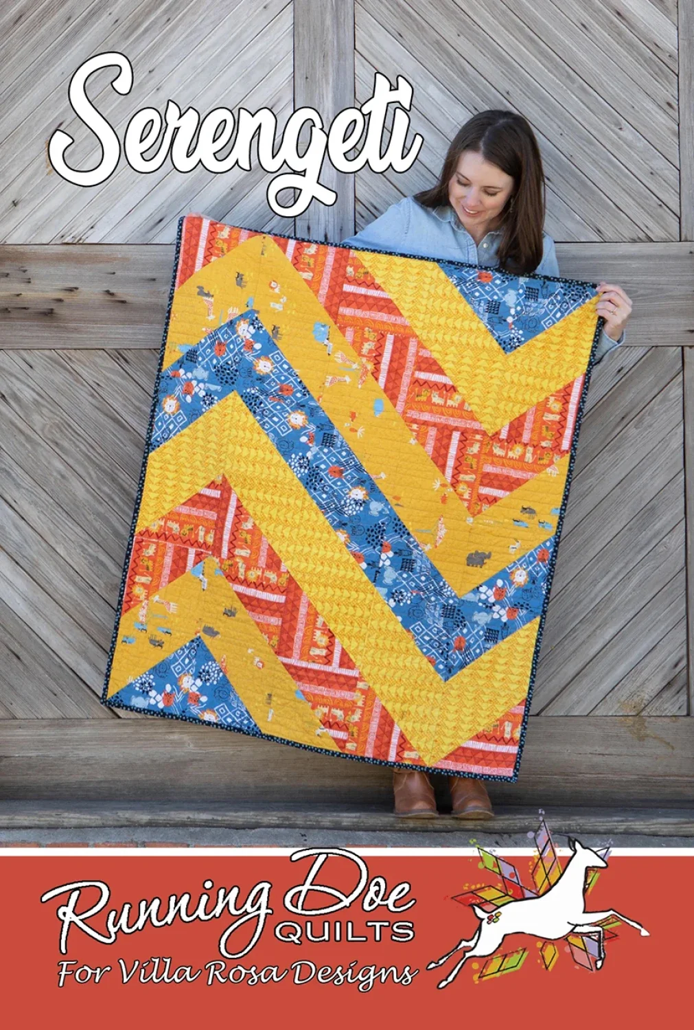 Villa Rosa - “Serengeti” Quilt Pattern Card