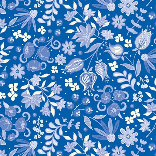 Benartex Moonlight Serenade Collection - Cutting Garden (Moonlight)