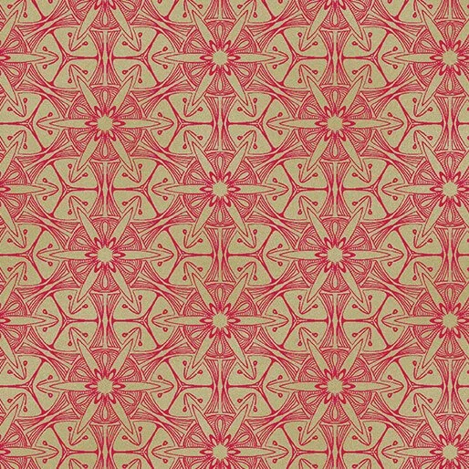 Benartex Ground Works Collection - Pismo (Cadmium Red/Chino)