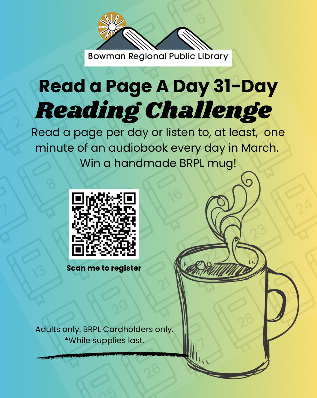 Read a Page a Day 31-Day Reading Challenge