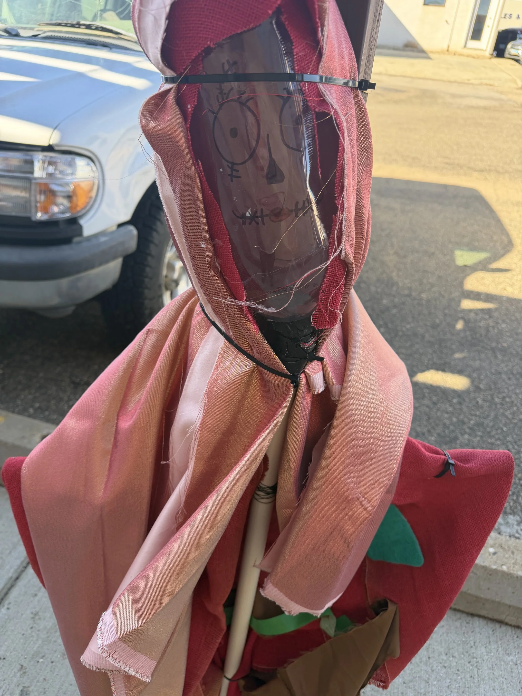Bowman Regional Public Library Scarecrow stroll