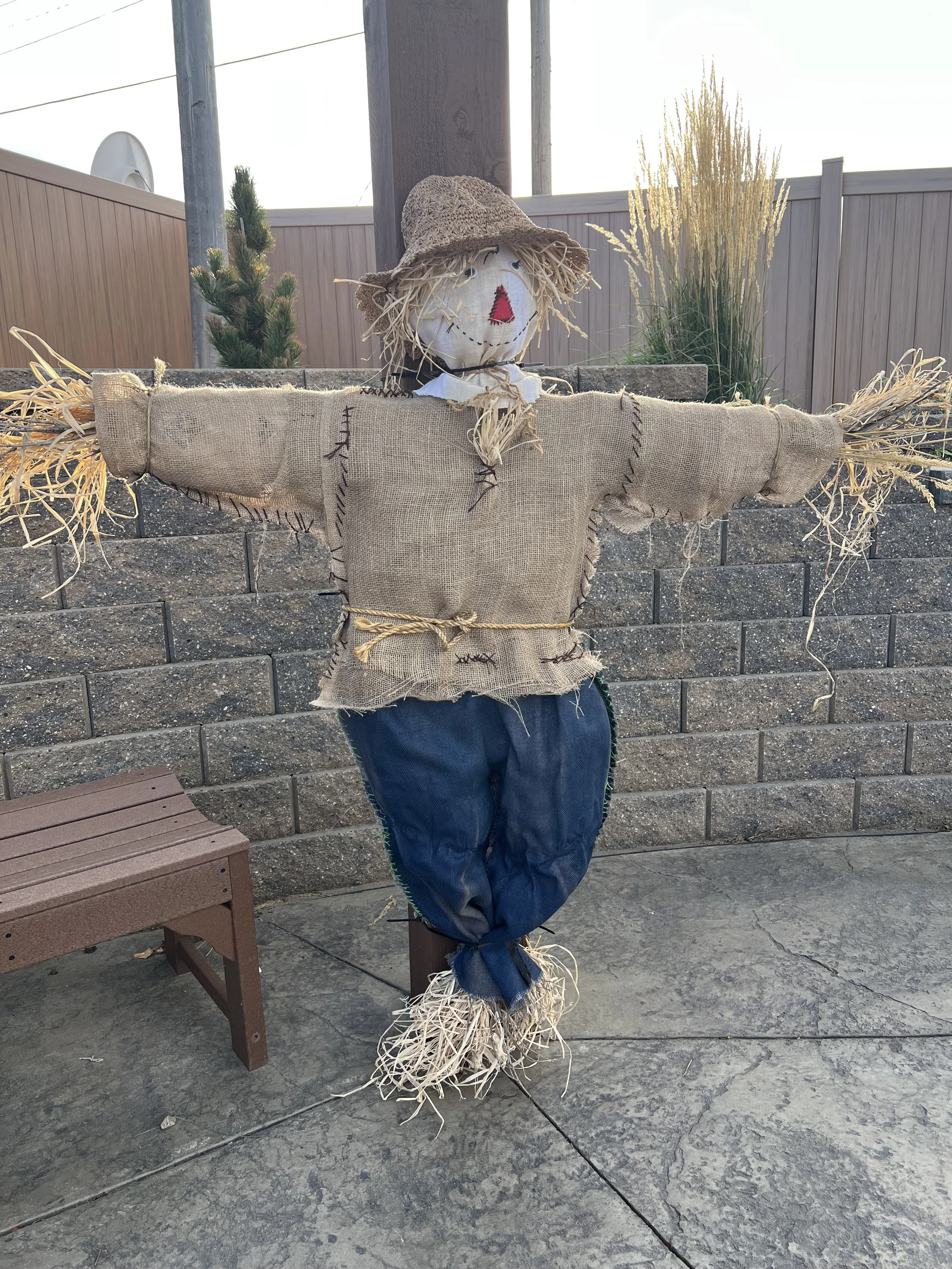 Bowman Regional Public Library Scarecrow stroll