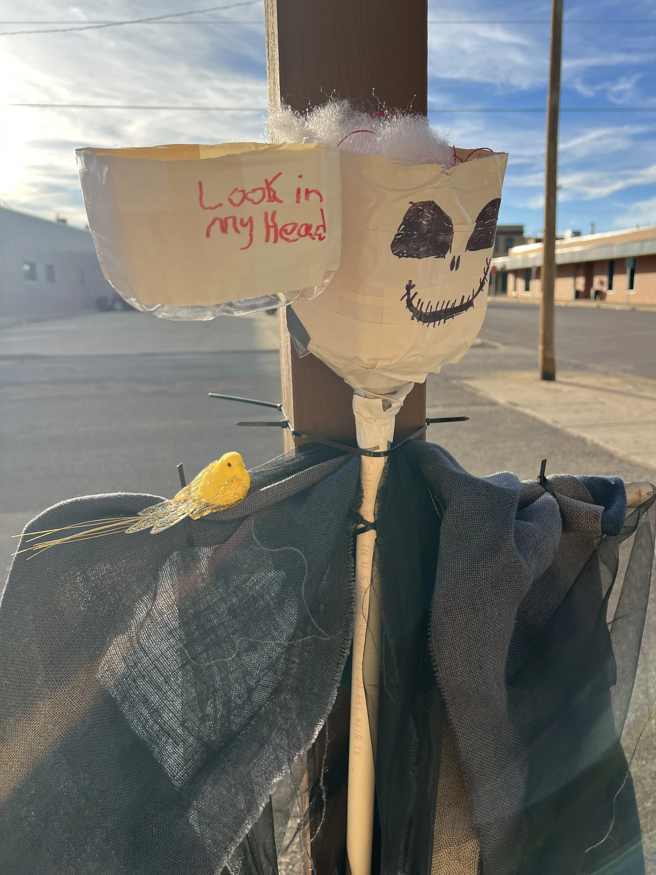 Bowman Regional Public Library Scarecrow stroll