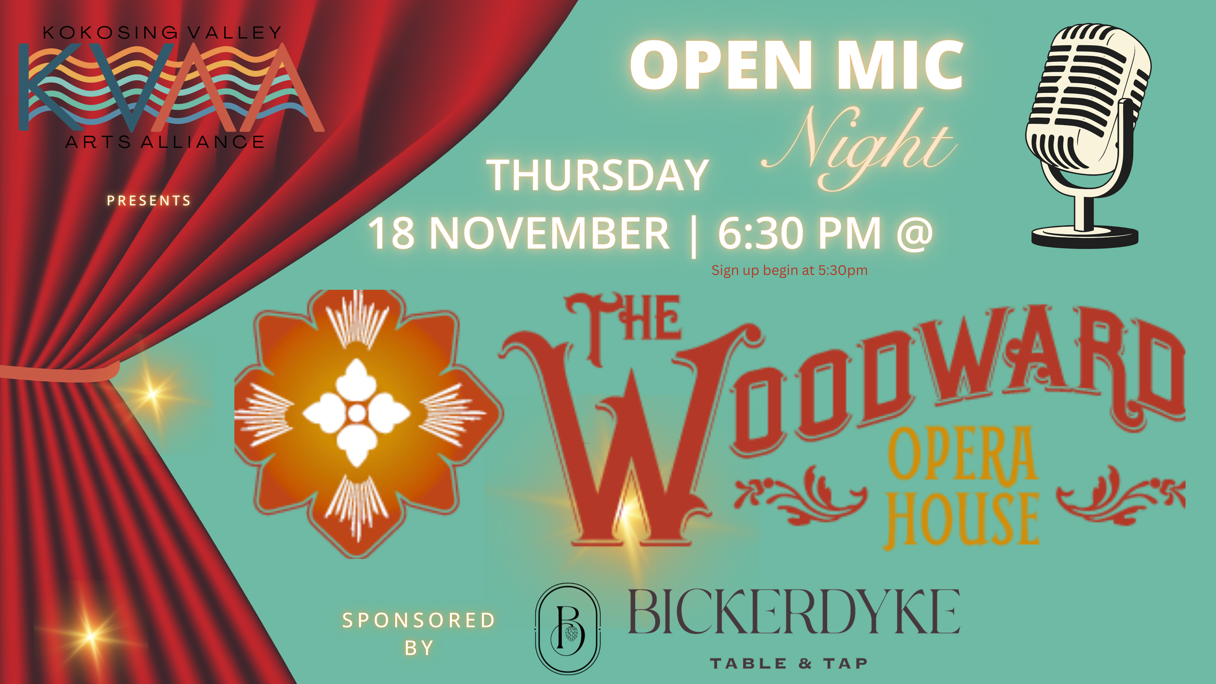 Woodward Open Mic Night