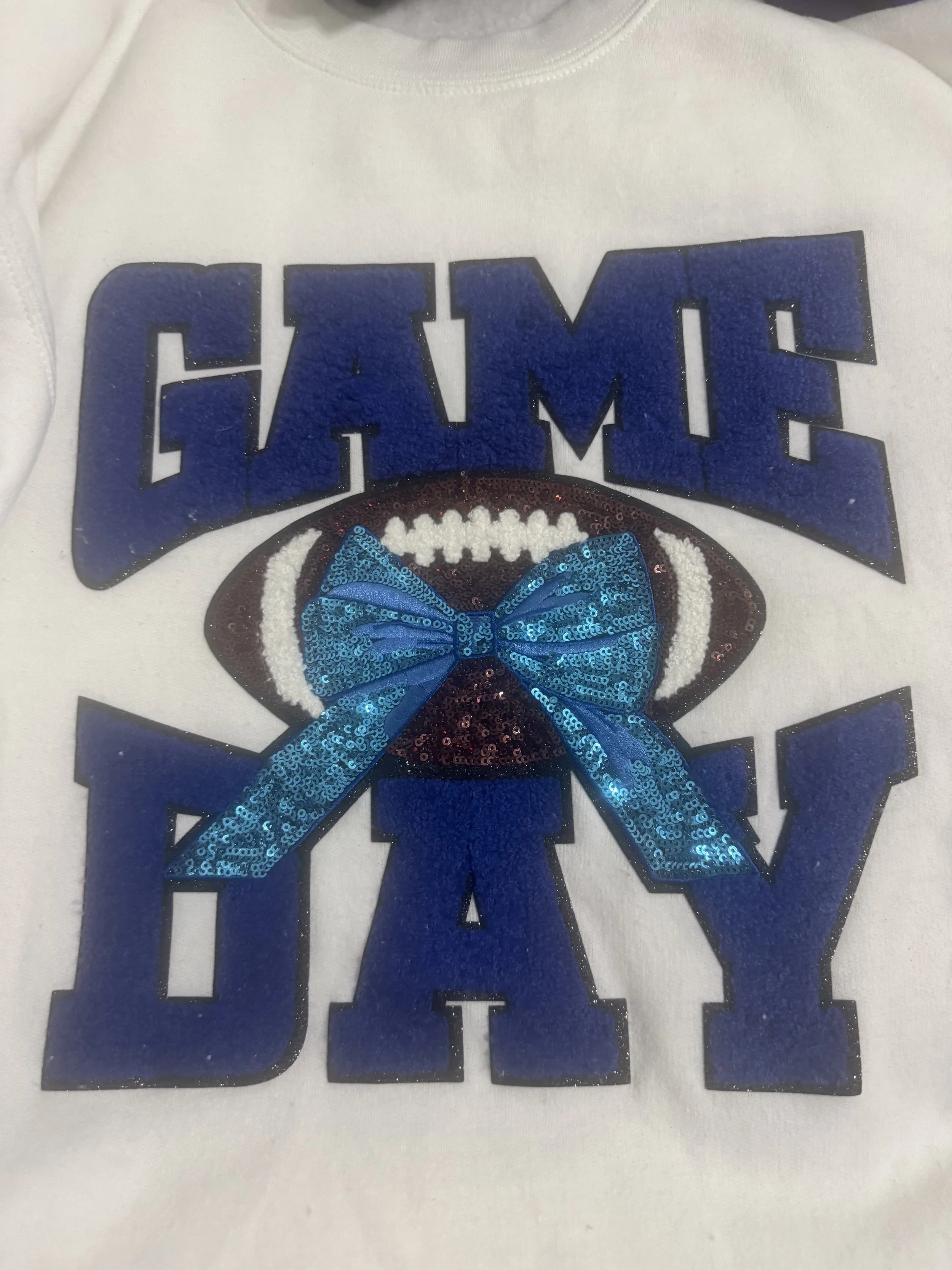 Chenille & Sequin Gameday - Sweatshirt $35