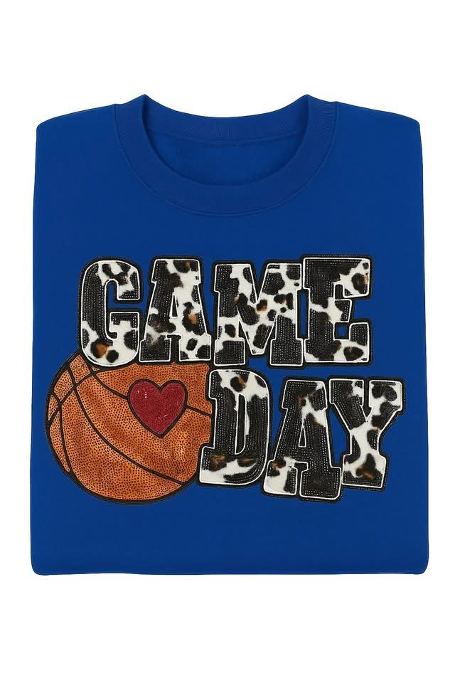 sequin and chenille crew 432