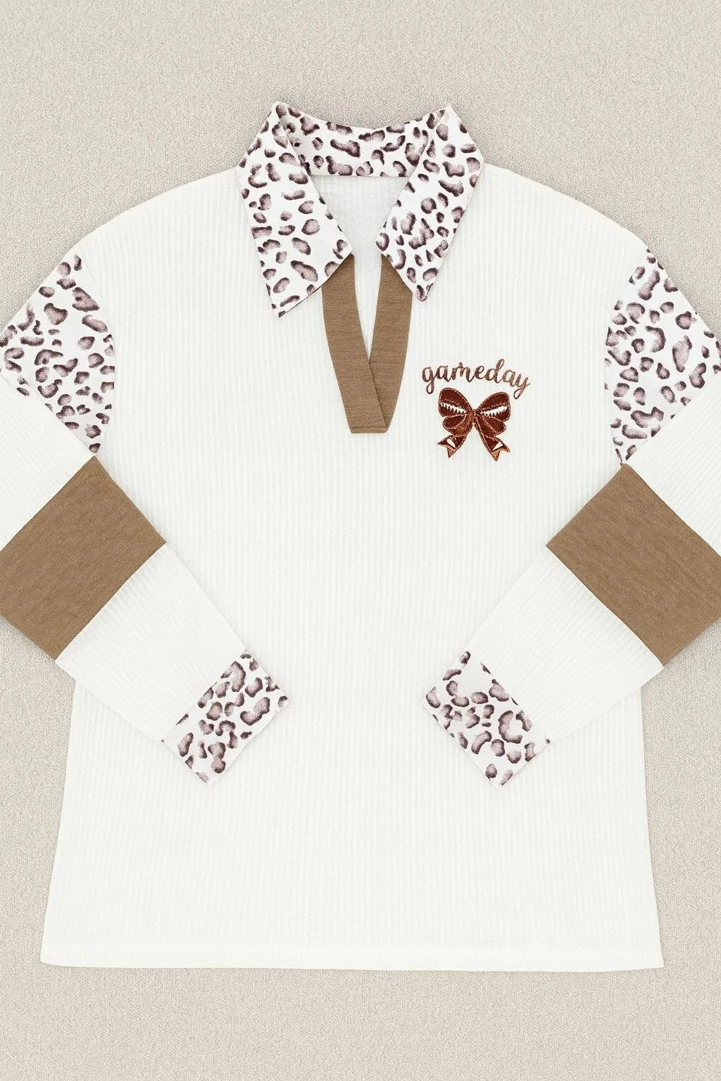 Leopard Print -  $15 white