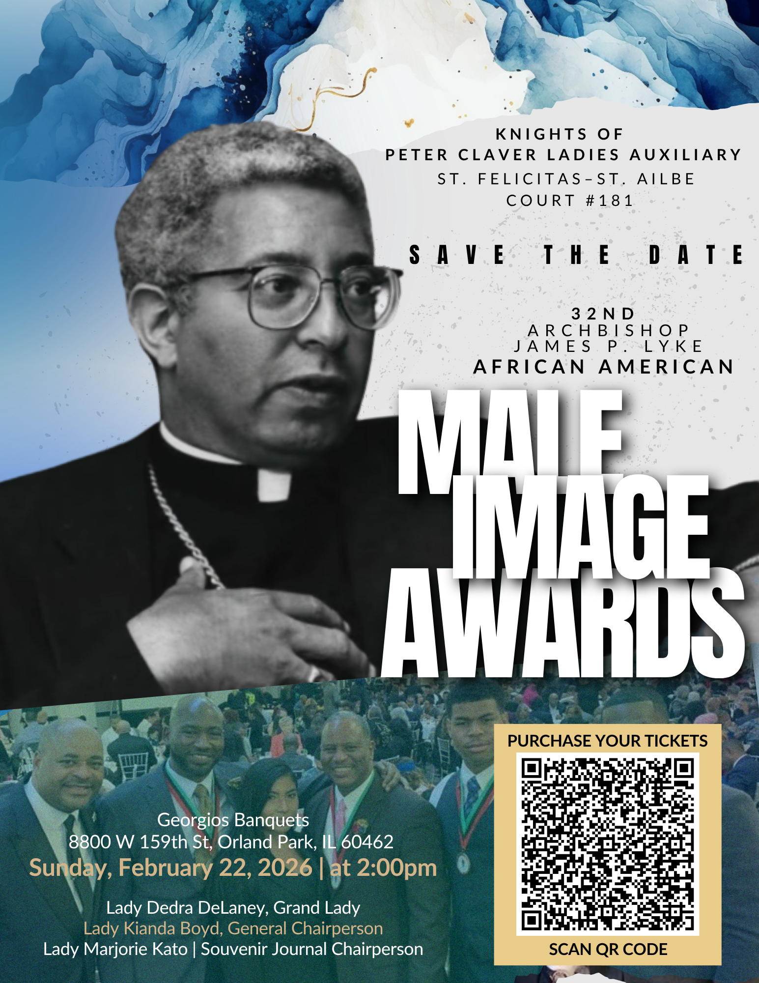 Save the Date: 32nd Archbishop James P. Lyke African American Male Image Awards