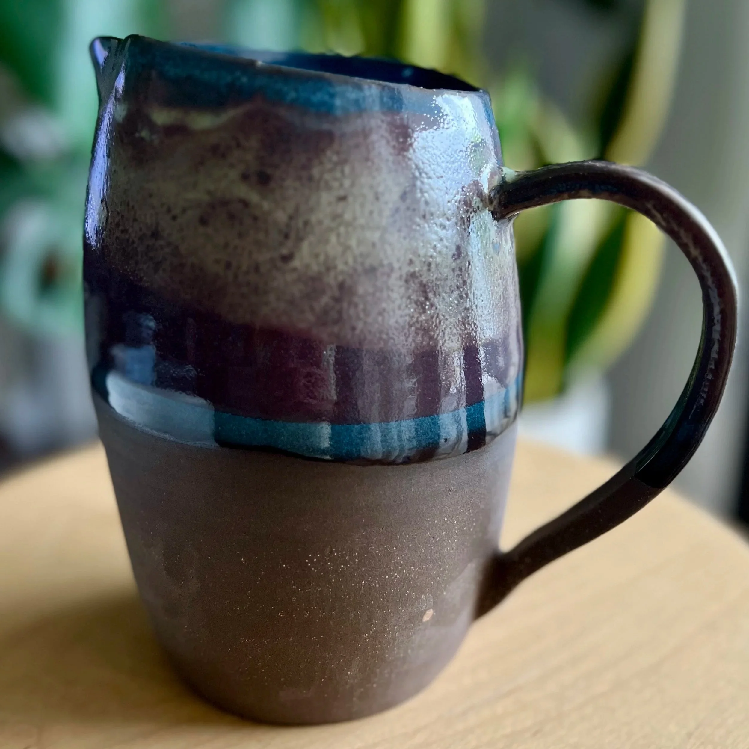 Purple pitcher