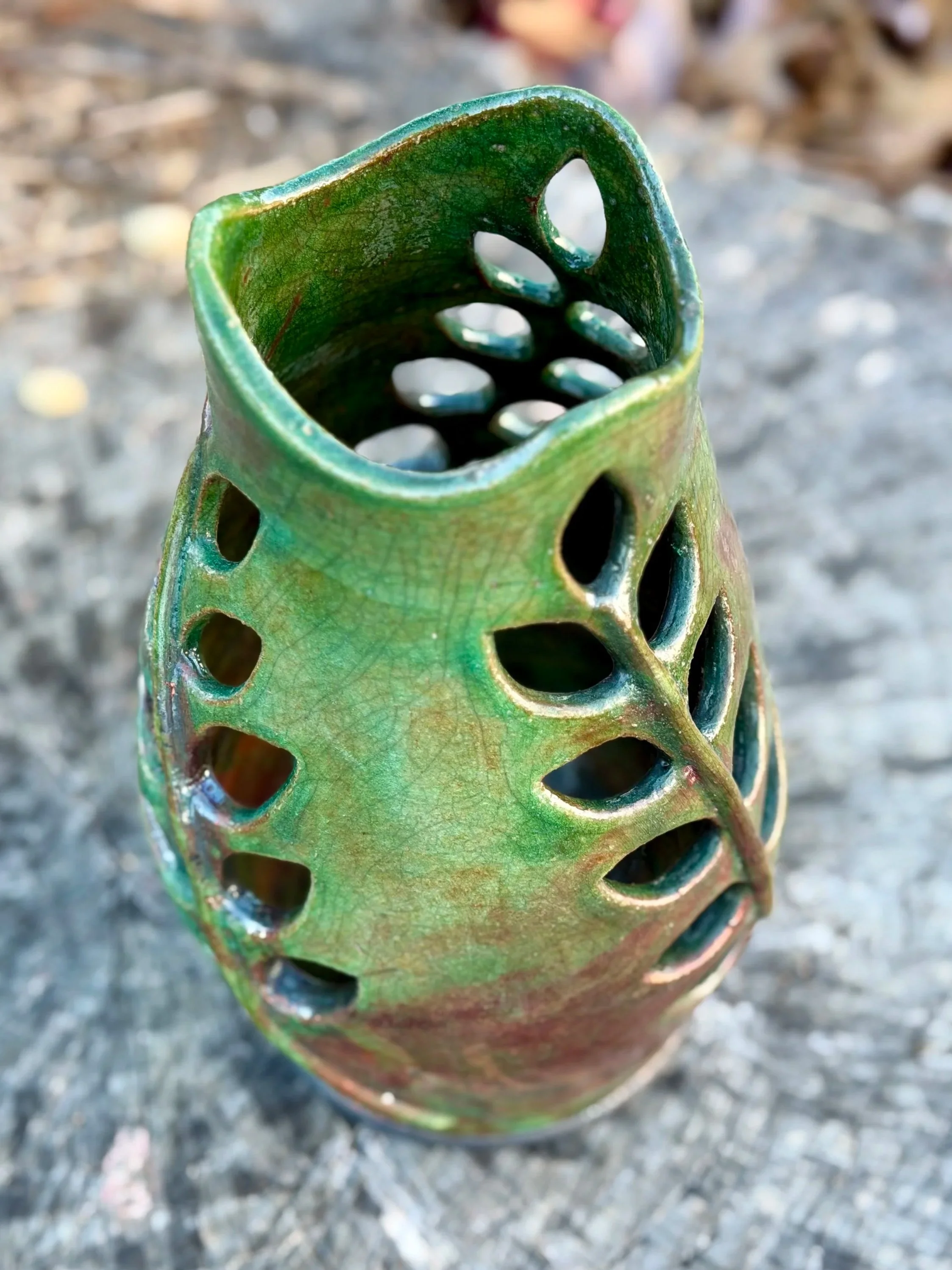 Green raku