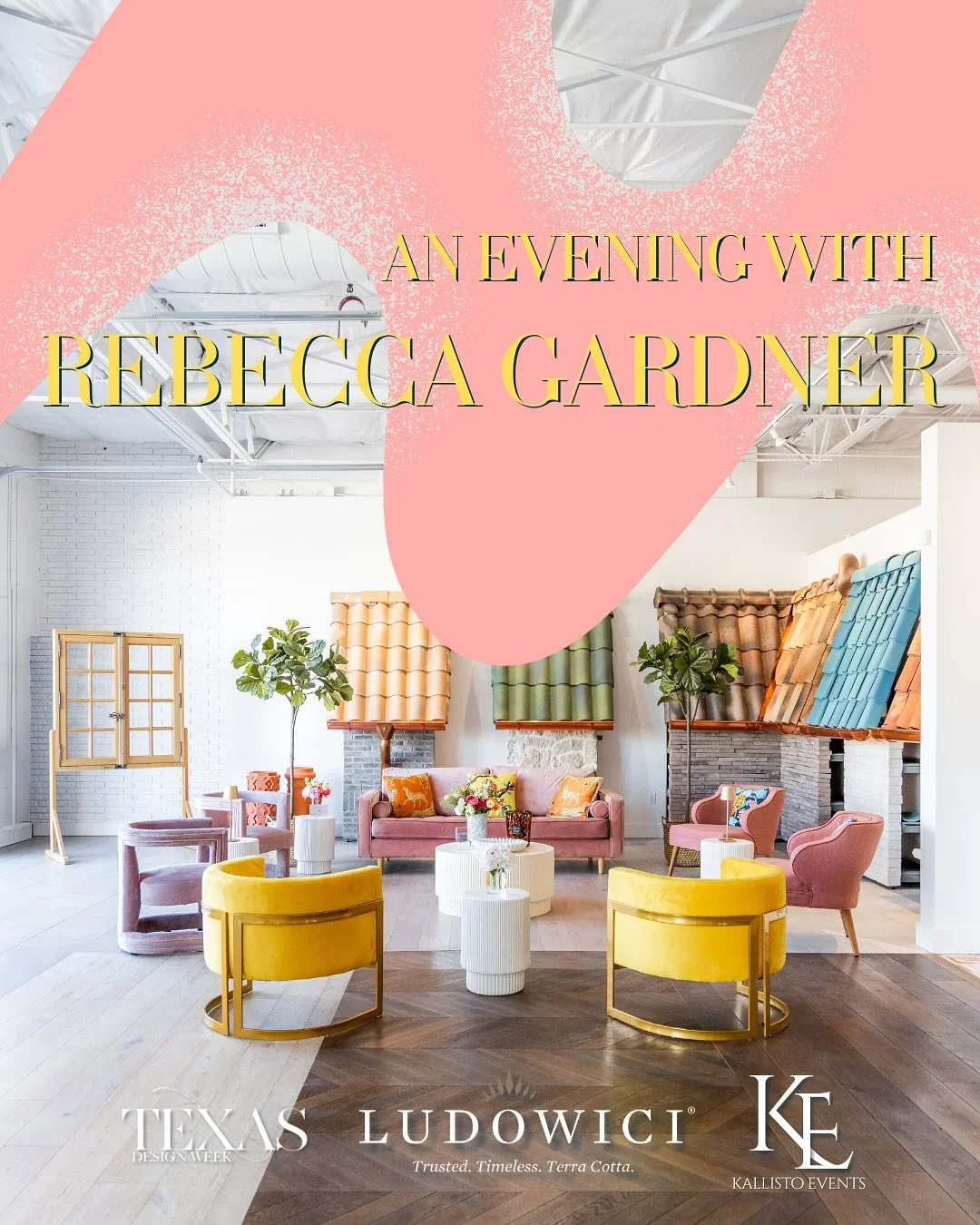 &ldquo;A Screaming Blast&rdquo;

Warm, blush tones filled the showroom, complimenting the gorgeous layout of @ludowici_dallas and the stunning color of Rebecca&rsquo;s book.

An incredible night of talent and design. A huge thank you to Lauren and Br