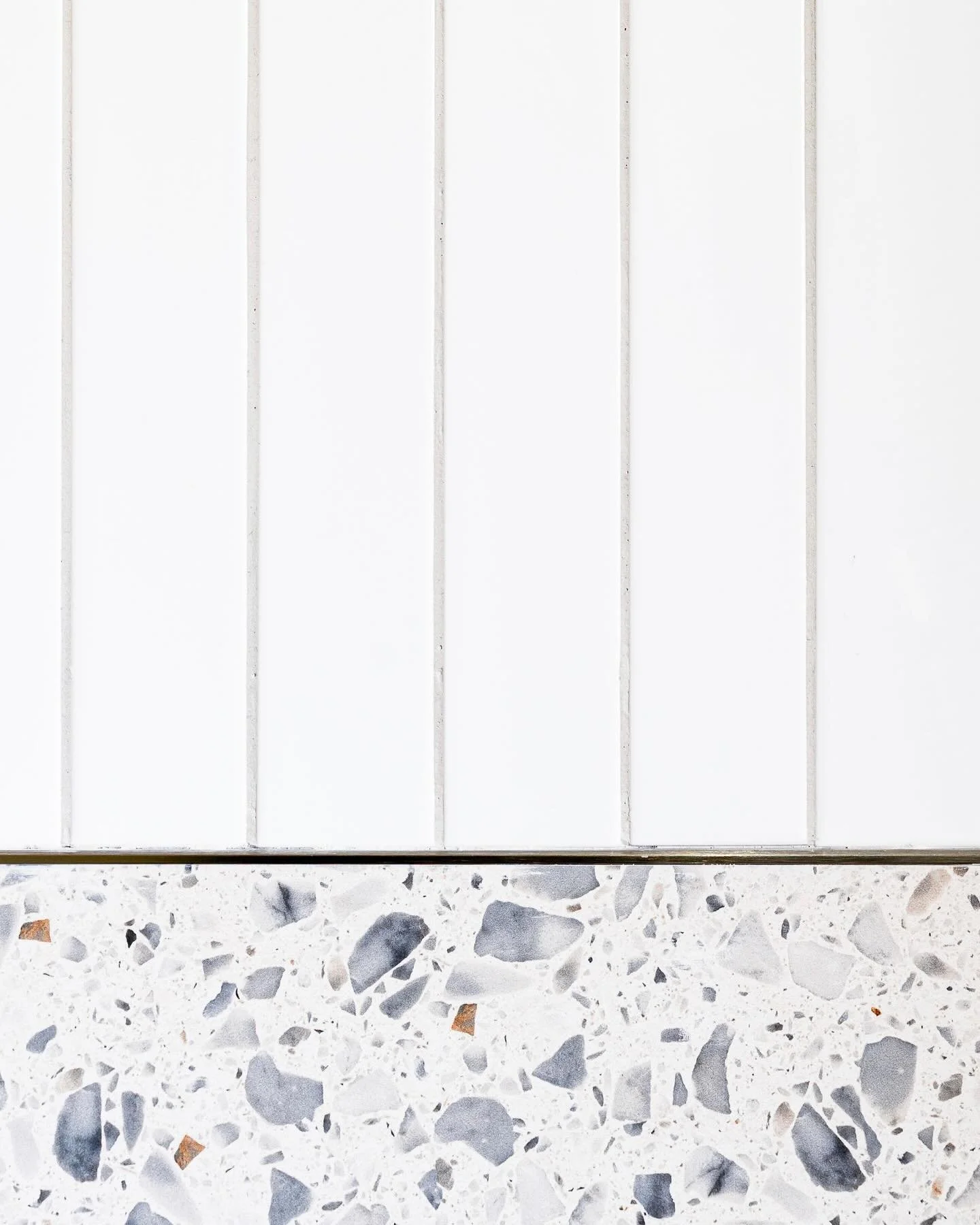 Bathroom details: crisp subway tiles paired with terrazzo accents &mdash; sleek and timeless. 🚿✨ 

#CanberraBuilder #CanberraRenovations #ACTBuilder #CanberraConstruction #CanberraHomeRenovation #CanberraCustomHomes #HomeImprovementCanberra #Canberr