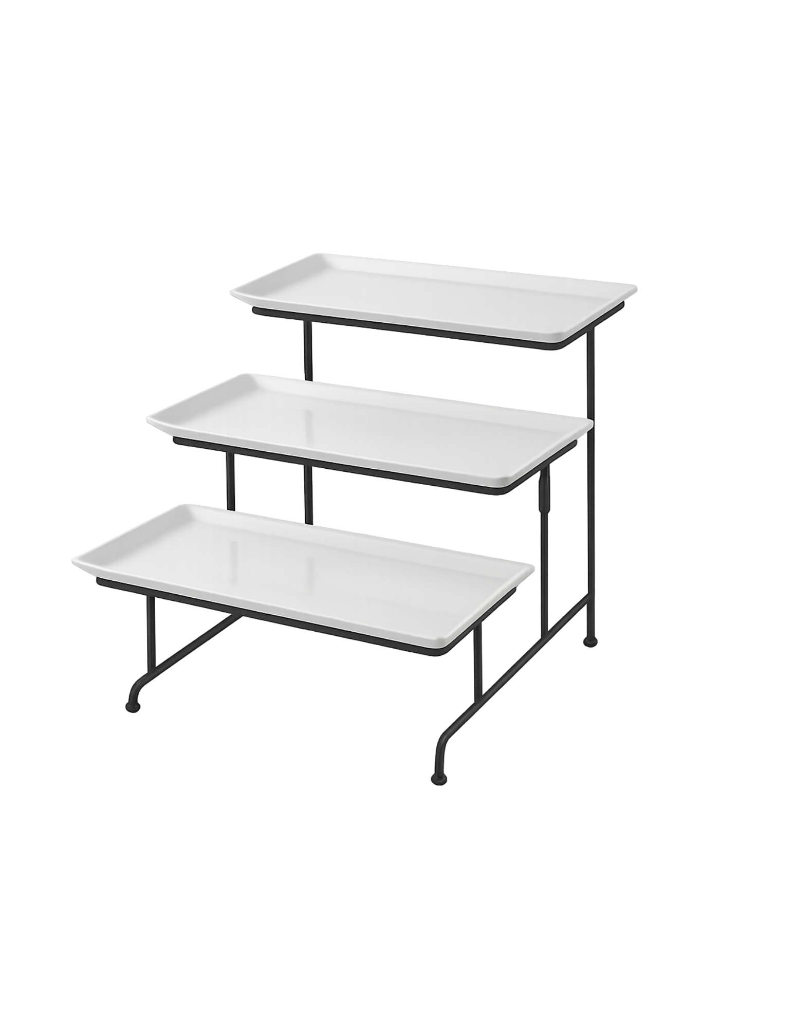3-Tier Serving Display Stand