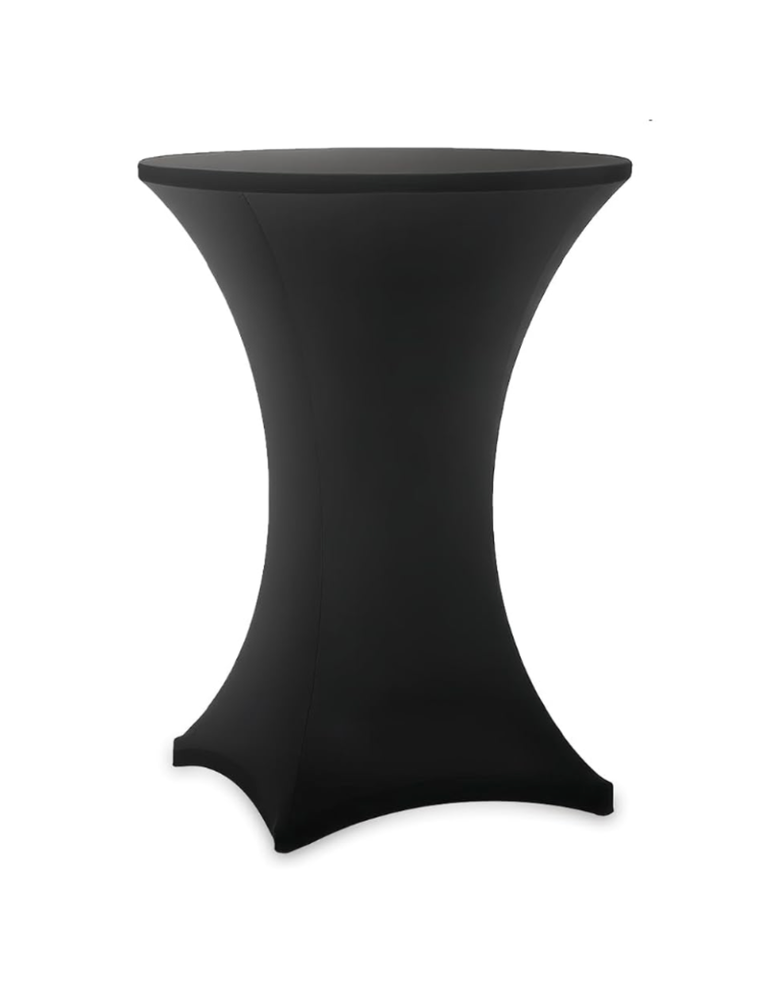 Black Cocktail Table Cloth