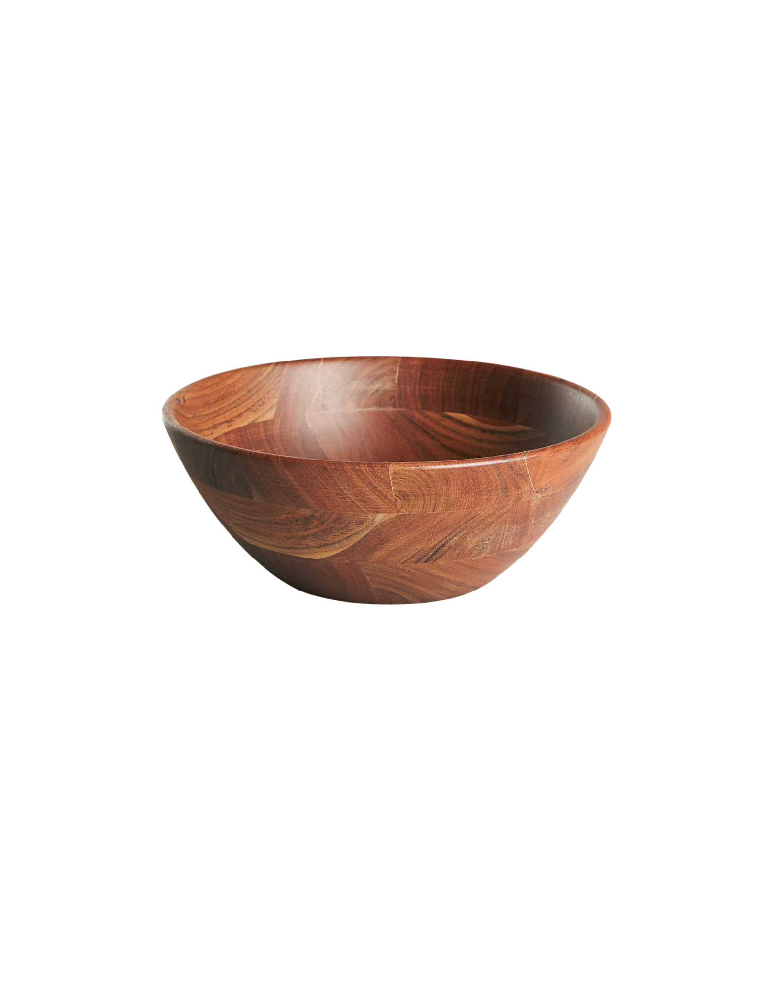 Wood Salad Serving Bowl 12"
