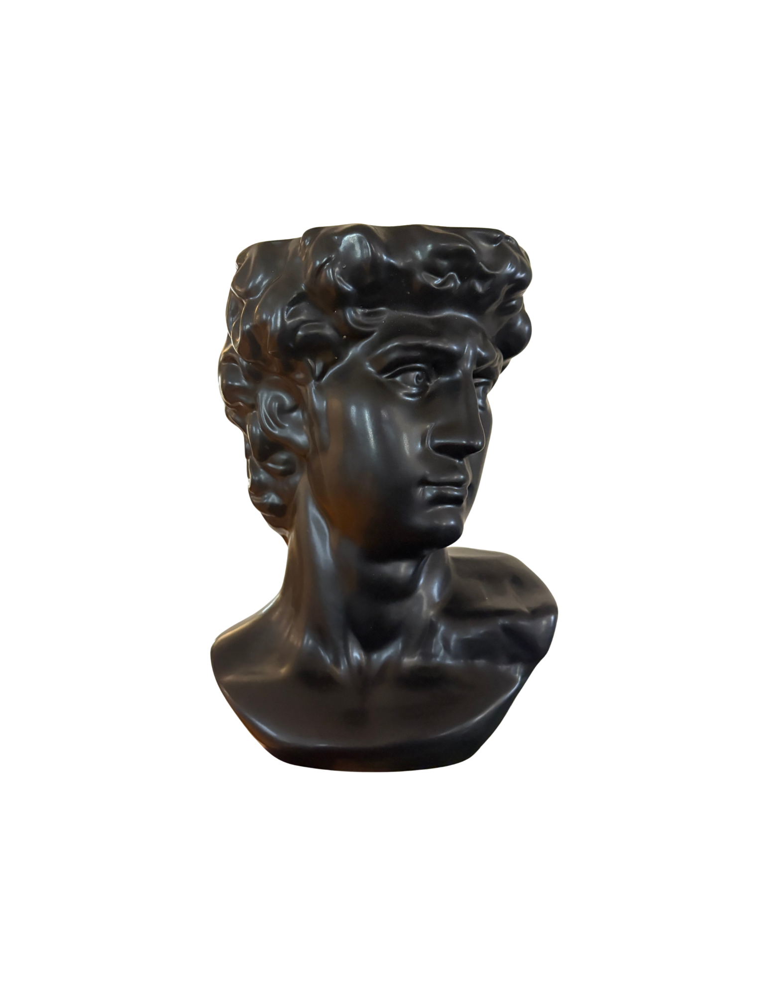 Male Head Vase