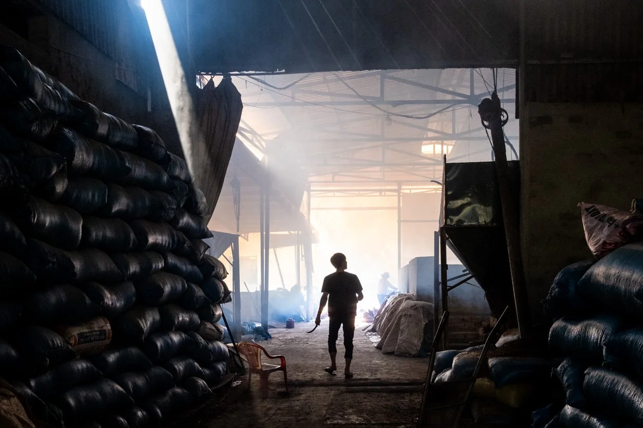 Light, Patterns and Dust: A Composition Tutorial for Unlocking Visual Stories in Coffee Factories