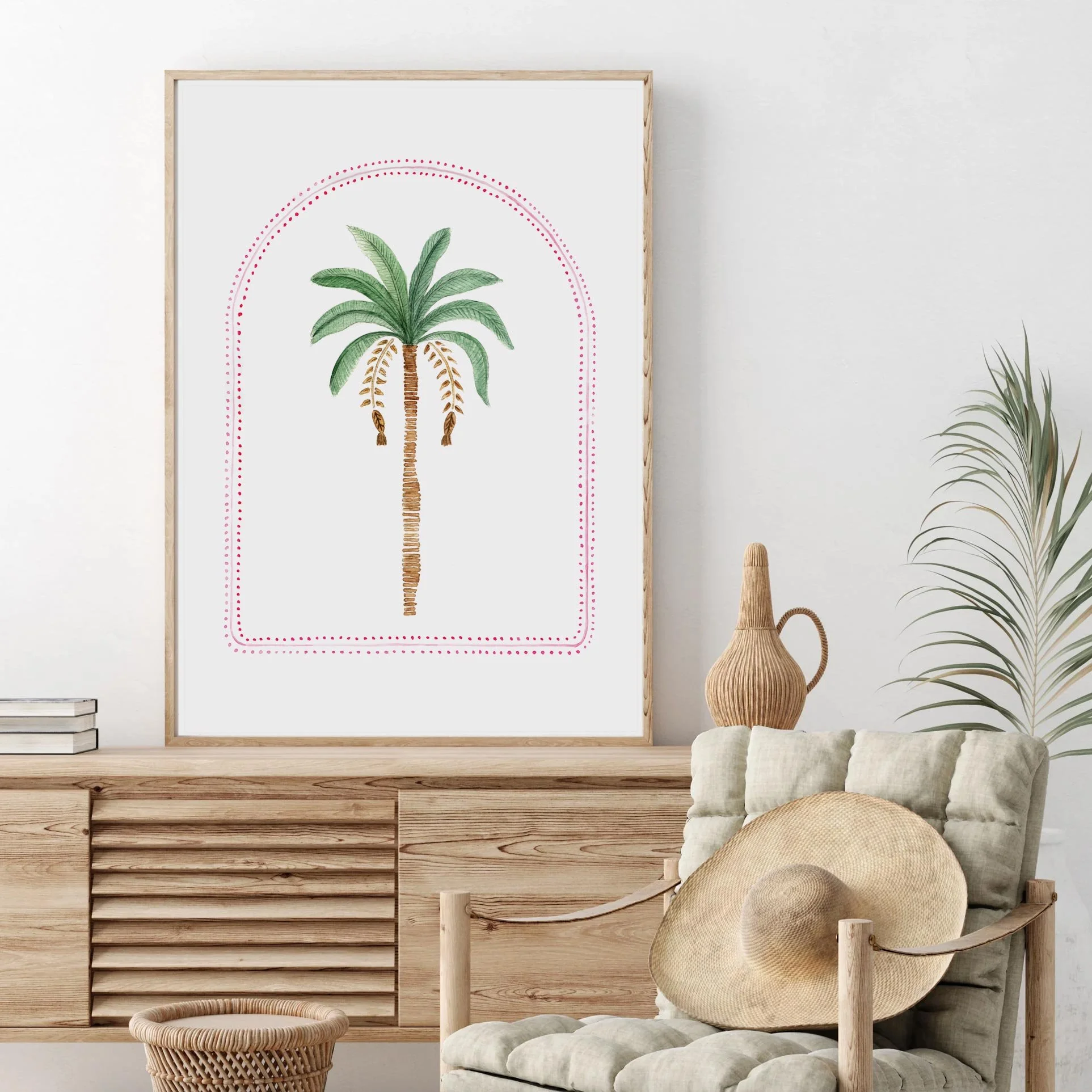 Boho Palm Arch