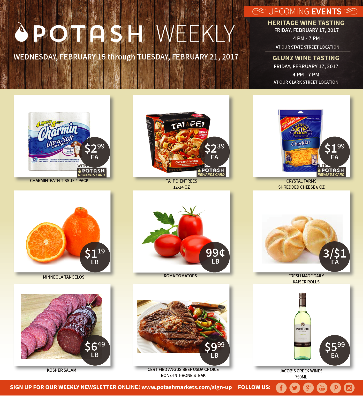 Potash Weekly ad cover page