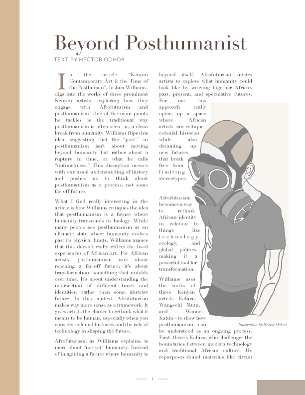 Graphic Interpretation Research Paper | 2024 | Illustrator