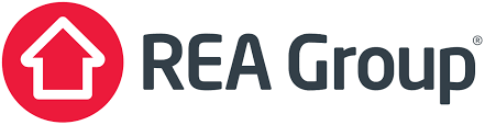 REI Group logo with a red circle containing a white upward arrow.