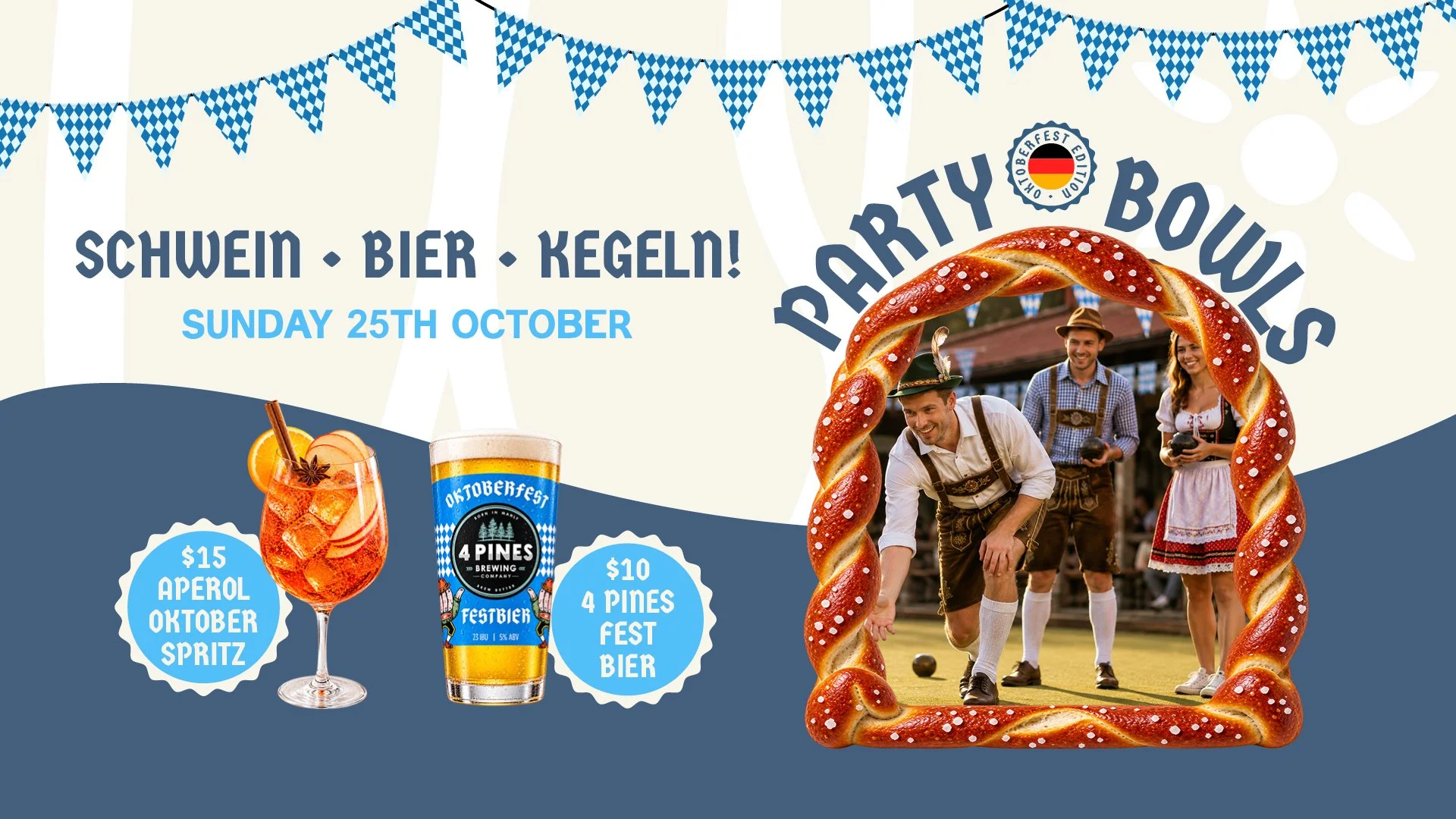 Oktoberfest Party Bowls at The Willarong in Caringbah
