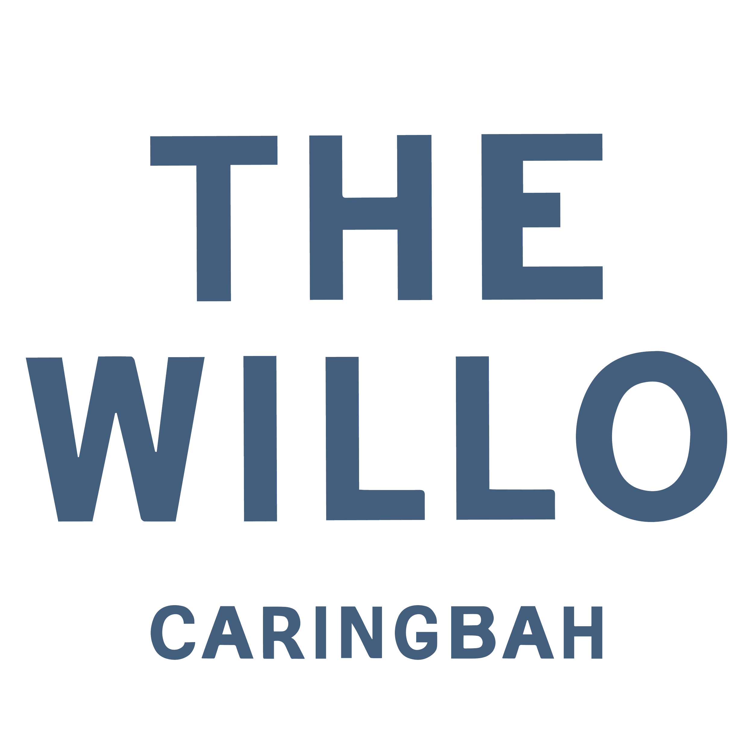 Digital logo with the text "The Wylie Wyllie Original Carginal" in large blue letters on a black background.