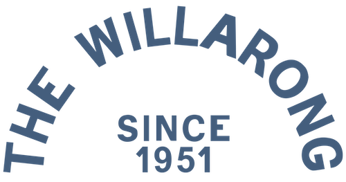 Logo for the Willaronh company with the text "The Willaronh Since 1951" in blue capital letters arranged in a semi-circular arc.