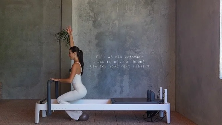 Full 45 minute program &mdash; online now (link in bio)

A dynamic, barre-inspired reformer class designed to build strength, control and endurance through fluid, continuous movement. Expect higher reps, intentional pulses and layered progressions🤎?