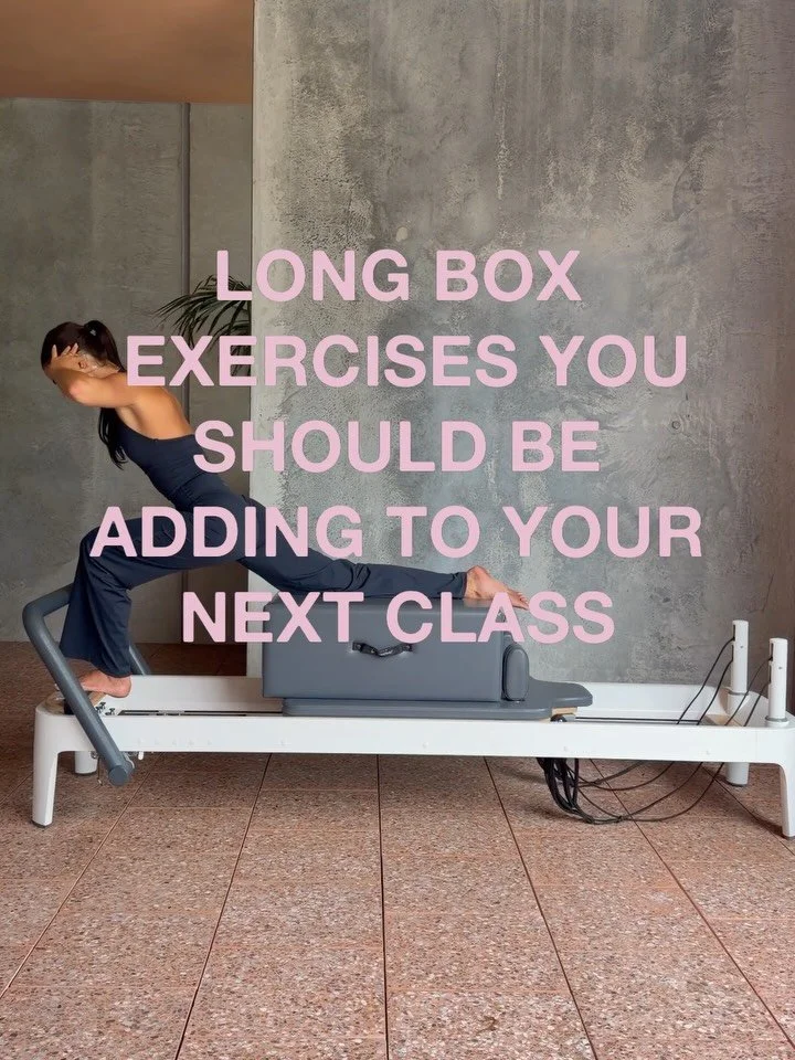 Save + try&mdash; add these moves to your next class🤌🏼

When in doubt, I&rsquo;ll always come back to the long box. It&rsquo;s one of those pieces that completely changes the feel of a movement. A small shift in position, range, or load and suddenl