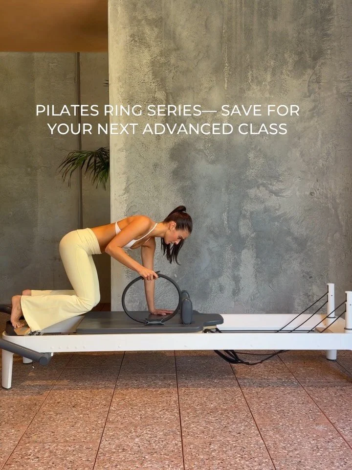 Pilates ring series💛

The ring is quickly becoming my favourite prop. Working on stability and control through the shoulders and centre, resisting rotation as the carriage moves, and keeping everything steady while one side does more than the other.
