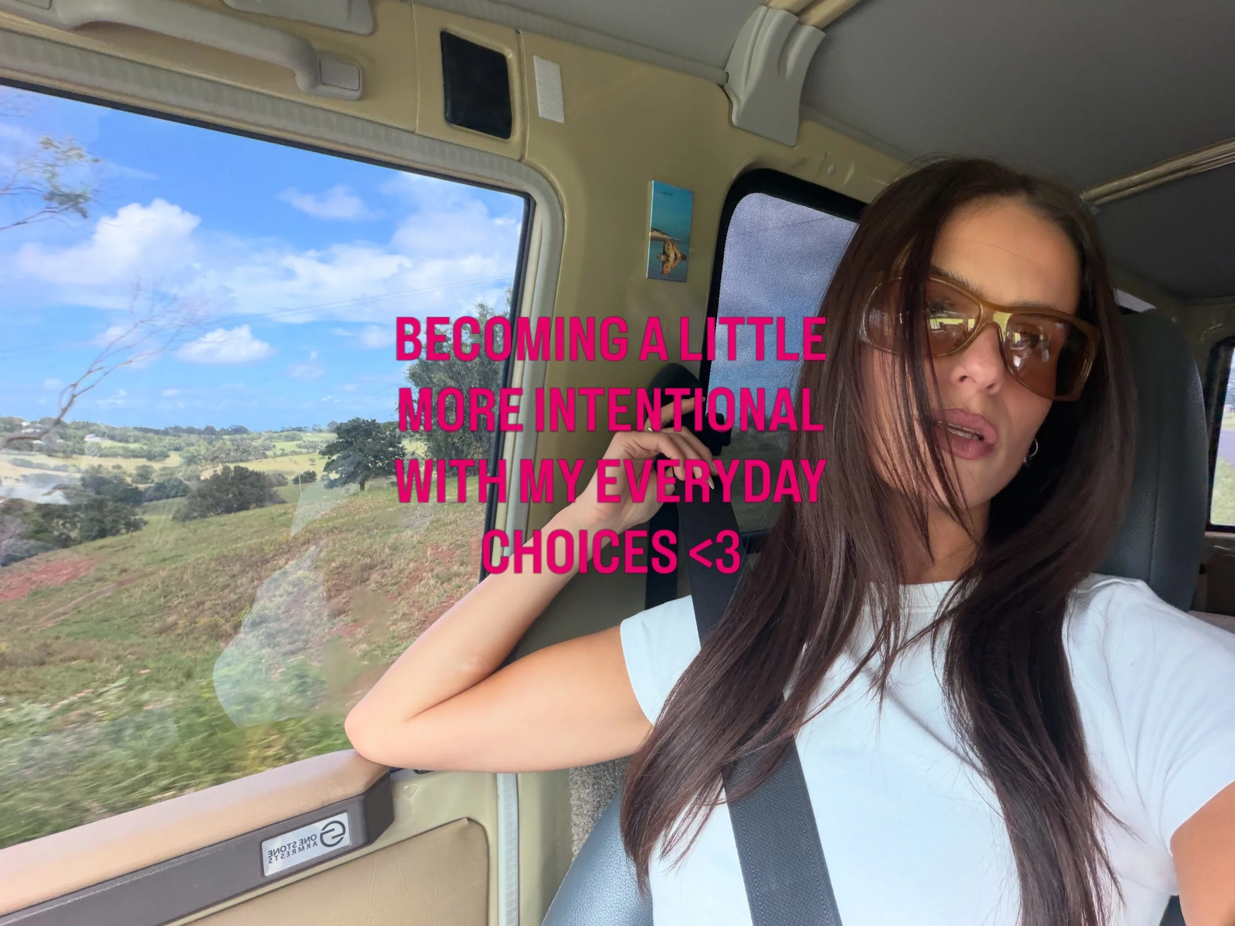 A little more intention, a little more curiosity🤎

Lately I&rsquo;ve been finding myself taking a greater interest in the everyday choices I make. From what I&rsquo;m putting into my body to what I&rsquo;m wearing and putting on my skin.

Not an all