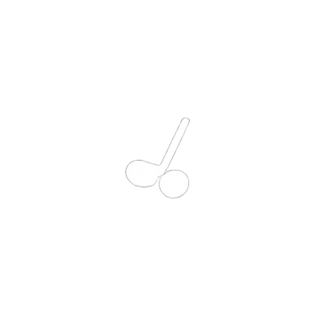 Illustration of a music note and a highlighted yellow rectangle.
